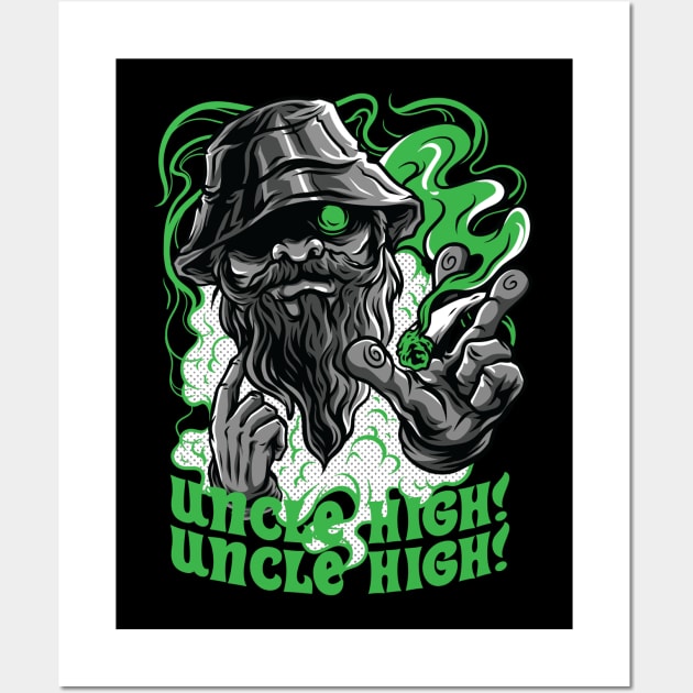 Uncle high Wall Art by Stellart